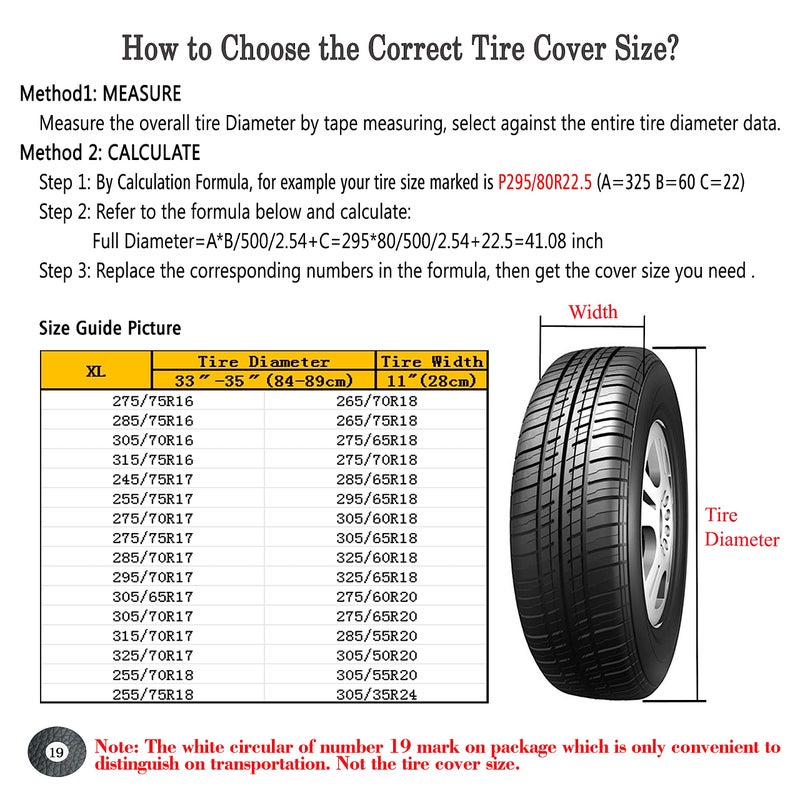 MOONET Tire Covers for RV Wheel (4 Pack Silver),Moonet Oxford Waterproof UV Sun Protectors for Motorhome Boat Trailer Camper Van SUV, D89cm x H28cm for Diameter 33"-35" - Image 2